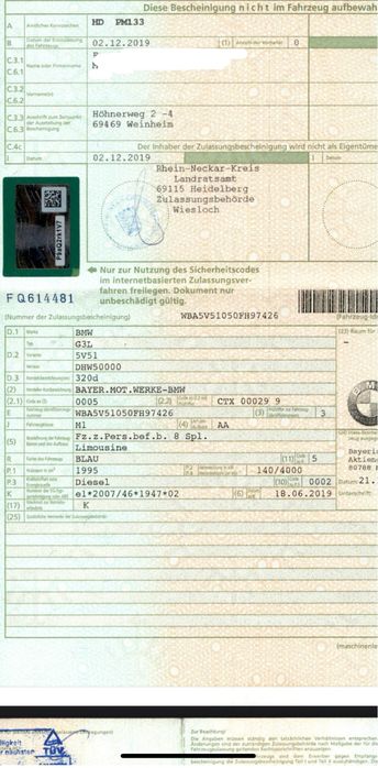 BMW 3 Series 320d M sport - Diesel 190cp 112.701 km