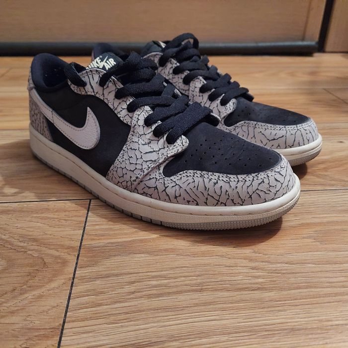 Air Jordan 1 Low OG "Black Cement"