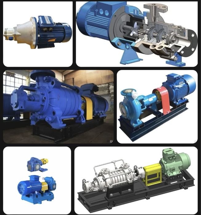 Ремонт промышленных насосов