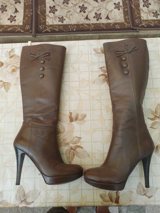 Ботуши Gi Anni от естествена кожа