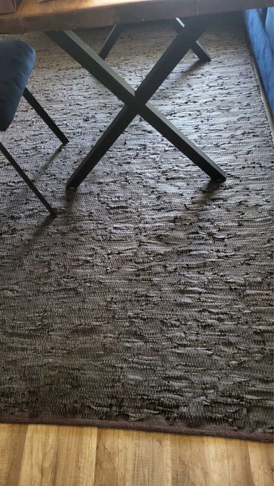 Килим  Chindi от естествена кожа