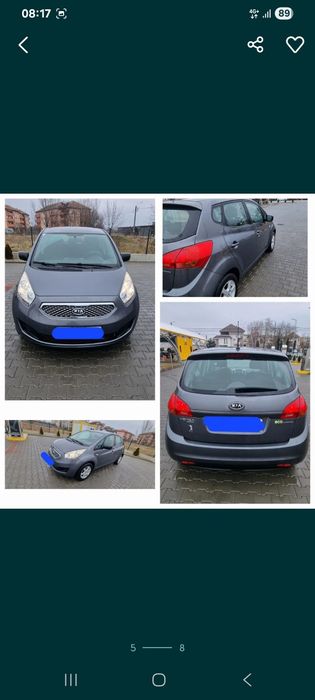Kia Venga 1.4 CVVT, 90 c.p., an 08 2011, euro 5