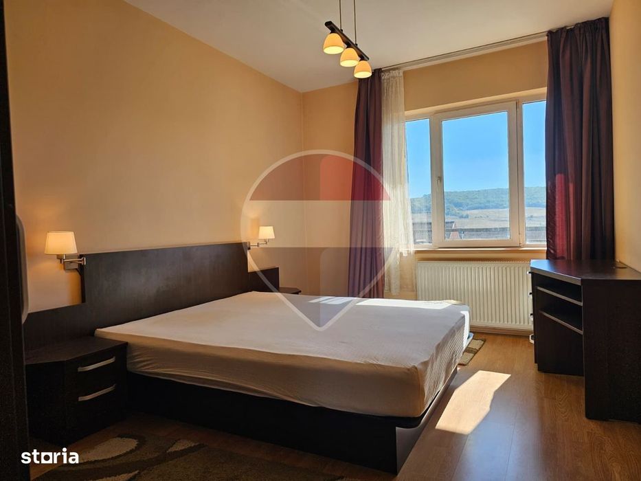 Foarte Luminos! 2 camere, 55 mp, balcon, parcare, vedere libera, Baciu