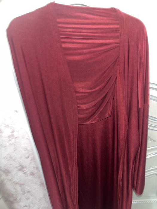 тройка абайка бардового цвета