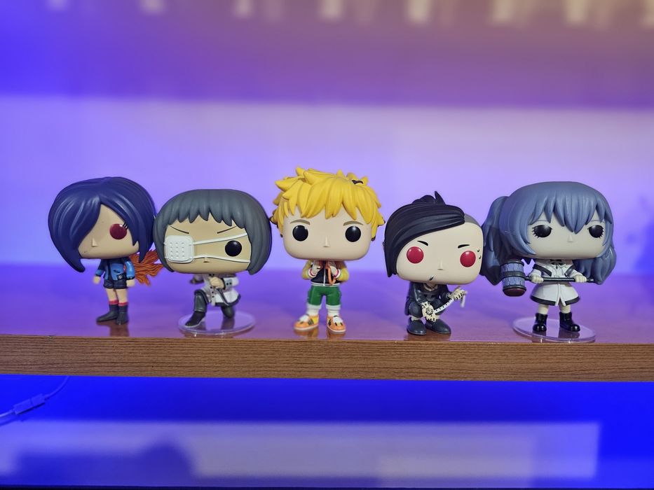 Фънко поп / Funko Pop и Manga / Манга на Tokyo Ghoul, Attack on Titan,  My Hero Academia, Hunter X Hunter и Jujutsu Kaisen