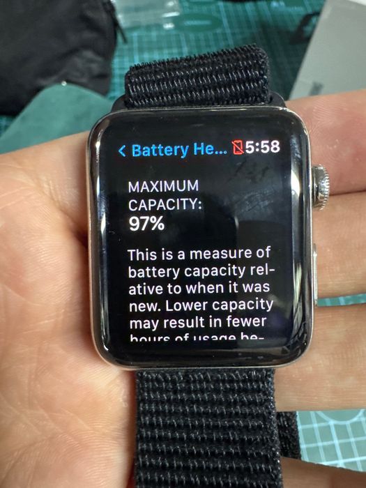 Apple watch 3 stainless steel + cellular