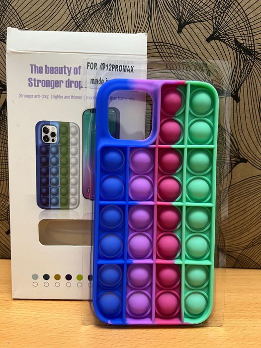 Husa iPhone 12 Pro Max bubble, noua