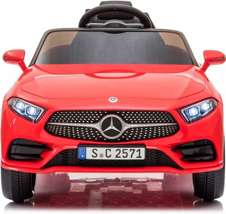 Masinuta electrica 12V cu telecomanda si roti EVA Mercedes CLS350 Red