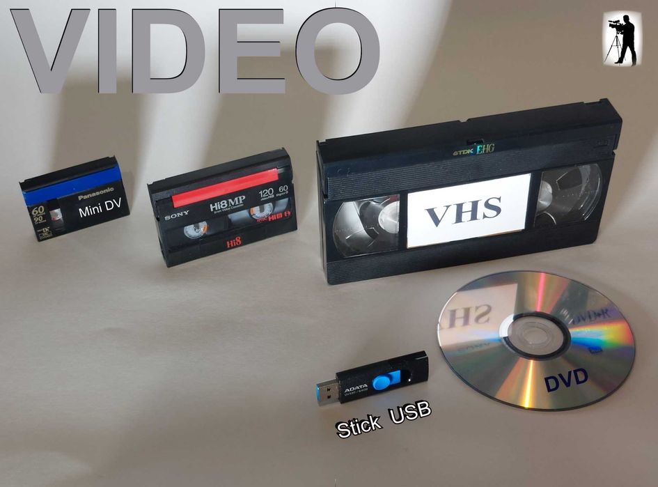 Transferă-ți caseta VIDEO cu NUNTA sau BOTEZUL pe Stick/Copiere rapidă