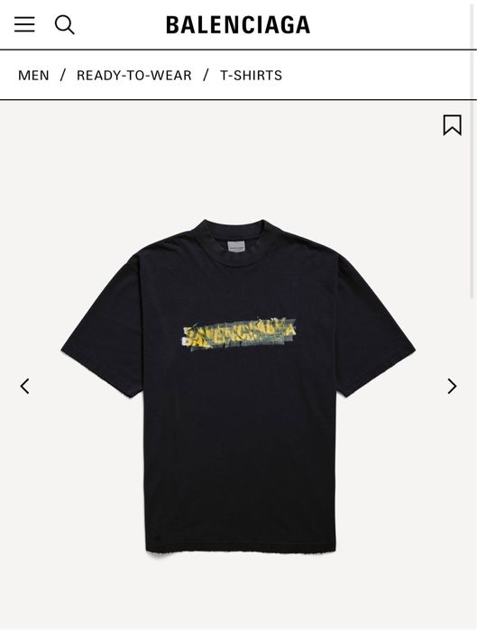 Tricou Balenciaga - calitate PREMIUM