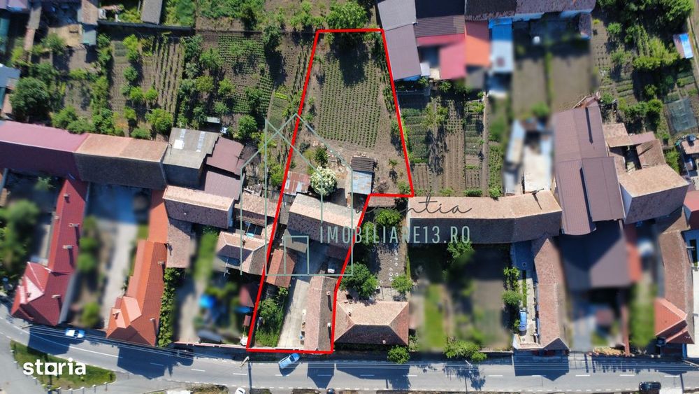 De vanzare casa traditionala cu 1277mp teren in Cut la 15 min de Sebes