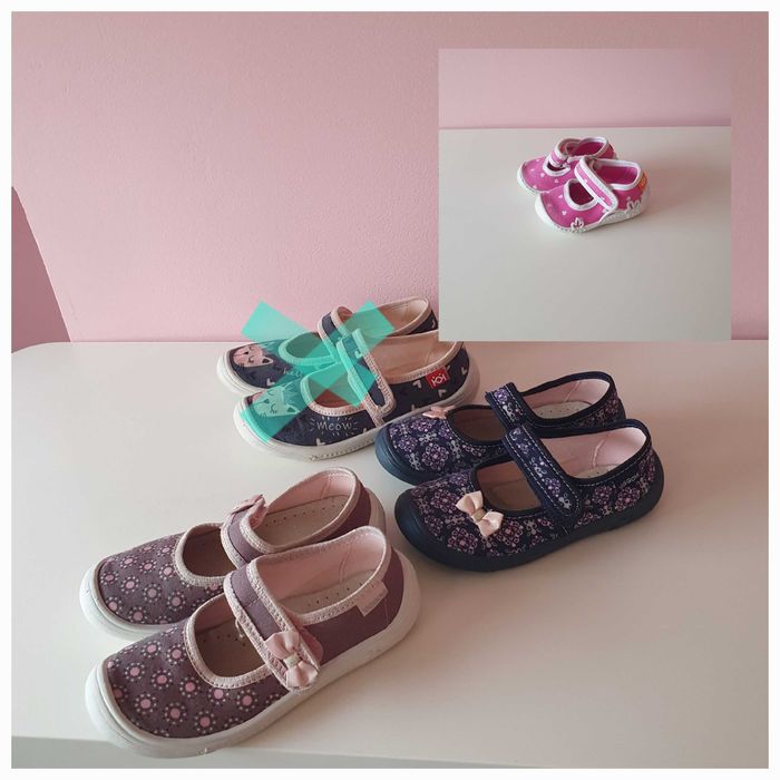 Детски пантофи за момиче КК и ViGGaMi различни размери