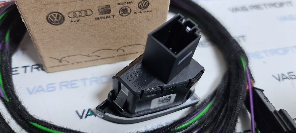 Buton Auto Hold Audi A4 B9 8W A5 F5 Q5 FY Q7 + Cablaj AutoHold