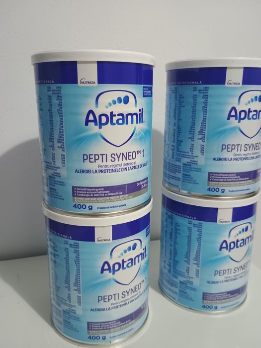 Lapte praf Nan și Aptamil