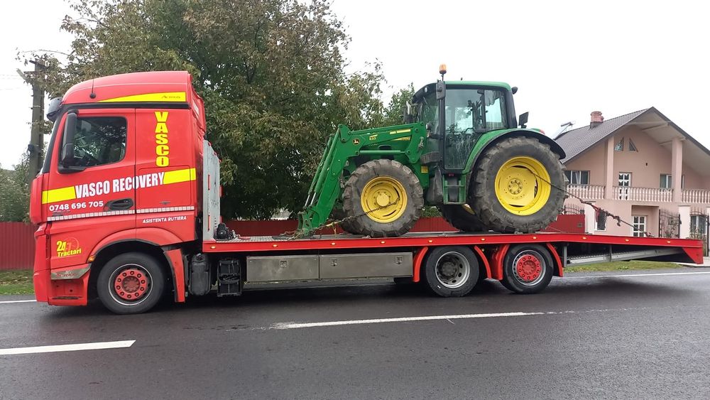 Tractari auto  utilaje