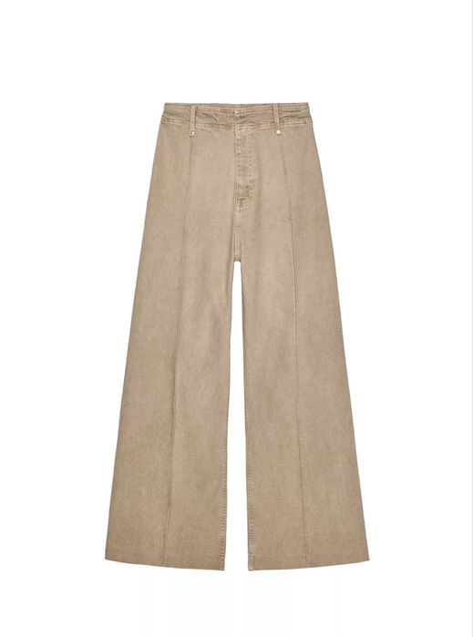 Zara дънки с широк крачол