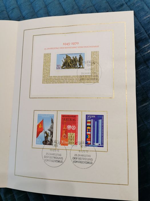 Блок марки - Демокрация, комунизъм, Германия