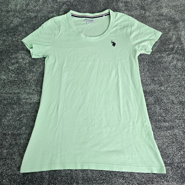 Tricou femei U.S Polo Assn. - S - verde menta - ca nou