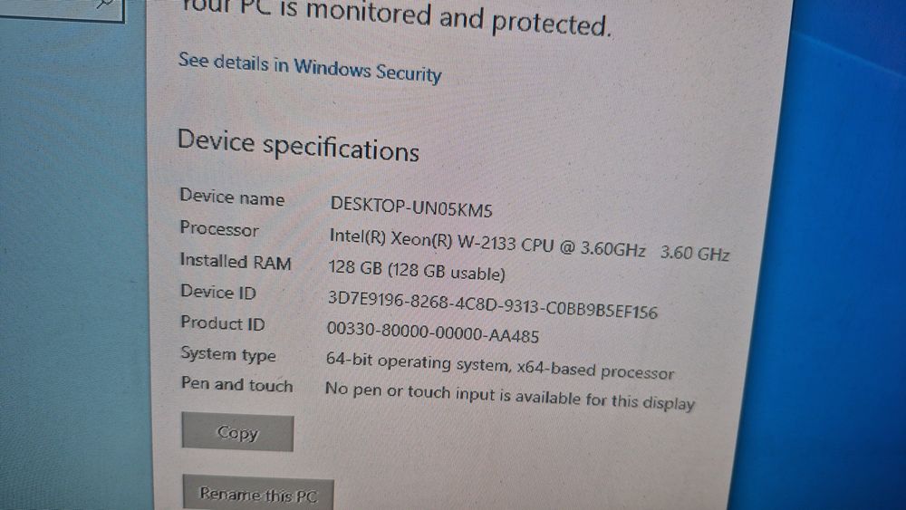 128GB RAM DDR4 2400T server ECC