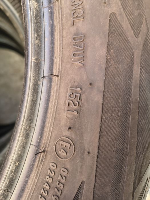 7 гуми Continental EcoContact 6 235/55/18 DOT21 без дефекти, цена брой