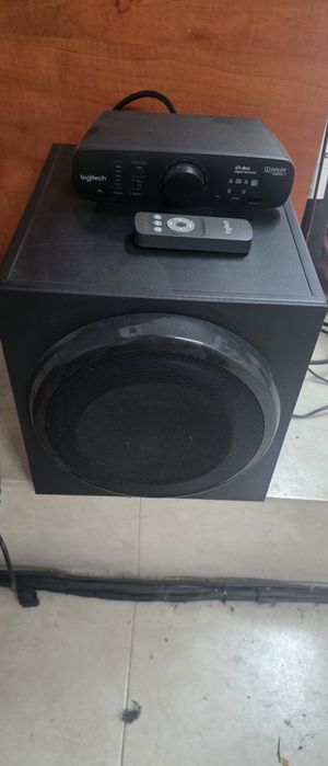 Аудио система Logitech - Z906, 5.1, черна