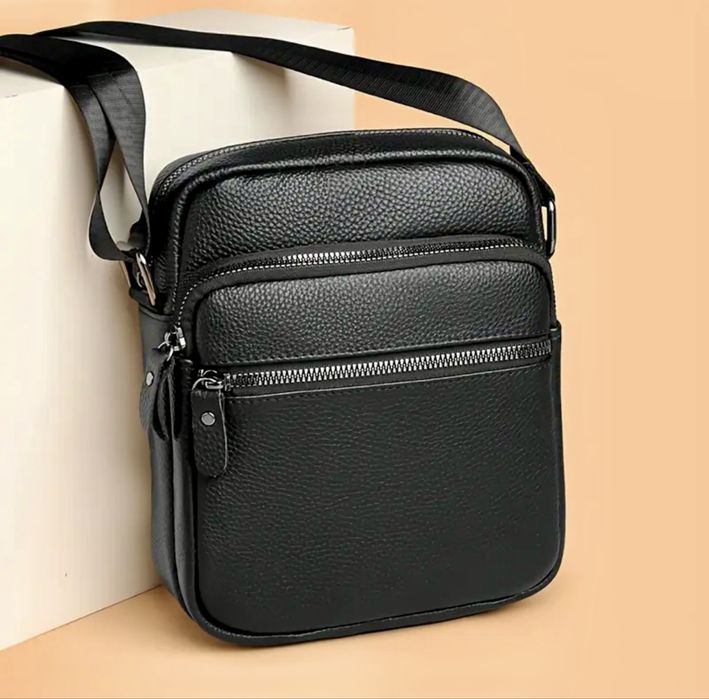 Мъжки кожени чантички /Елегантни и стилни от естест. кожа -10%Промоция