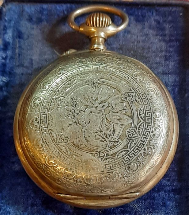 Старинен Швейцарски джобен часовник