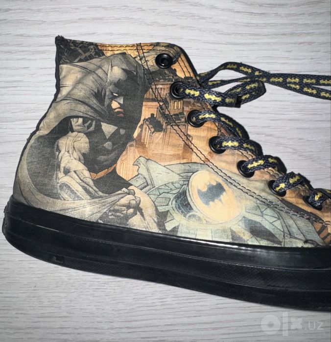Кеды оригинал Converse Chuck Taylor DC Comics Batman 42 размер