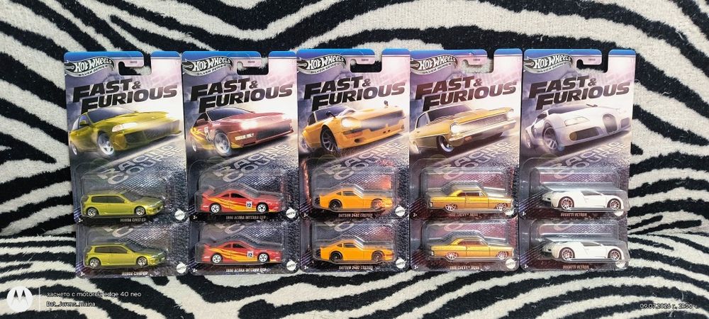 Hot wheels 8 set