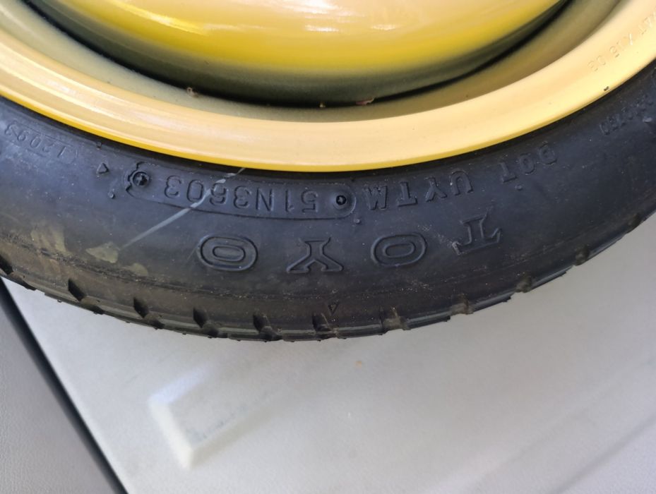 Резервна гума тип патерица 5/114.3/67.1-15 цола