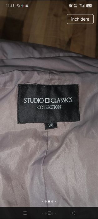 Geaca de dama studio classic