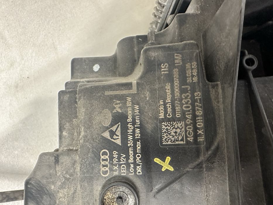 Ляв фар Audi A6 c7 facelift c7.5 full led ауди а6 ц7.5