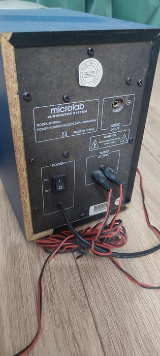 Колонки Microlab M-500 с сабвуфером