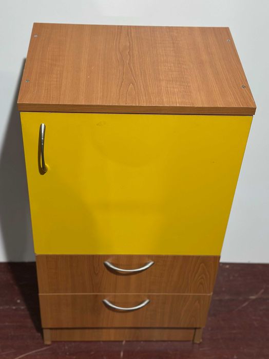 Mic Dulap cu usa si 2 sertare; Noptiera inalta; Comoda