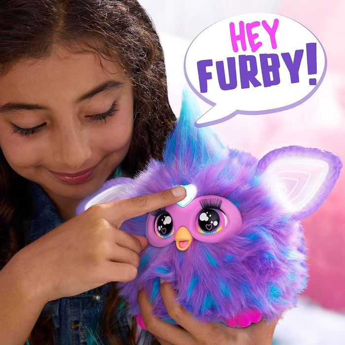 FURBY Furblets Плюшена интерактивна играчка лилаво Фърби
