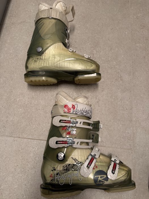 Комплект ски, щеки и обувки