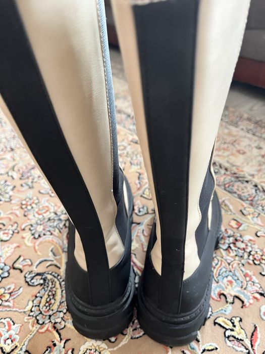 Cizme dama albe marimea41