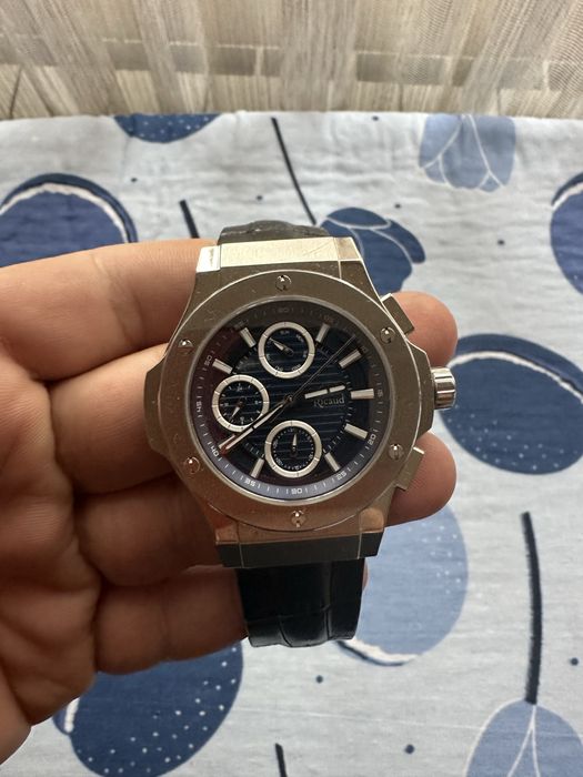 Часовник инокс и кожа