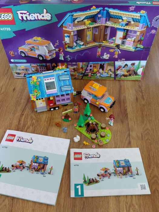 Lego каравани, LEGO Friends, Мобилен дом 41735, LEGO City Пингвинскибус 60384, LEGO City Кемпер за ваканция 60283, LEGO City Камион за сладолед 60253