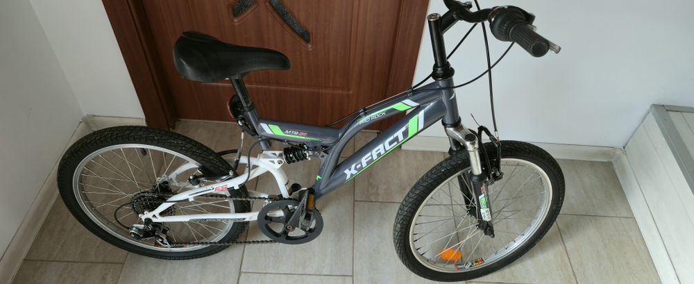 Bicicletă copii X-Fact Pro Rock 20" – 18 viteze, suspensie, stare foarte bună