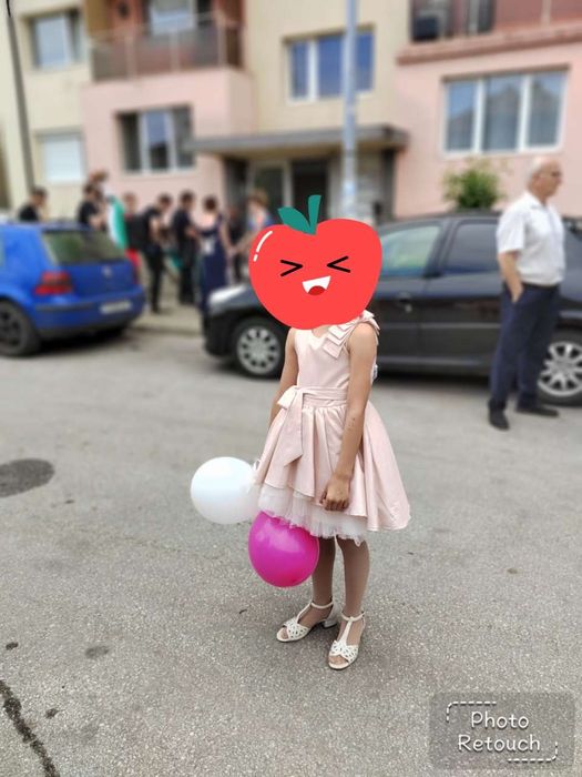 Детска рокля 7 г