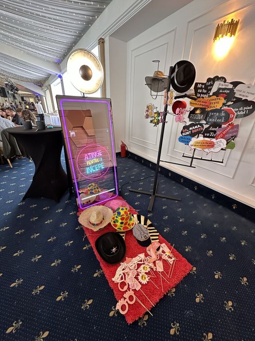 Platforma360,Oglinda magica,gheata carbonica/artificii/Baloane de fum