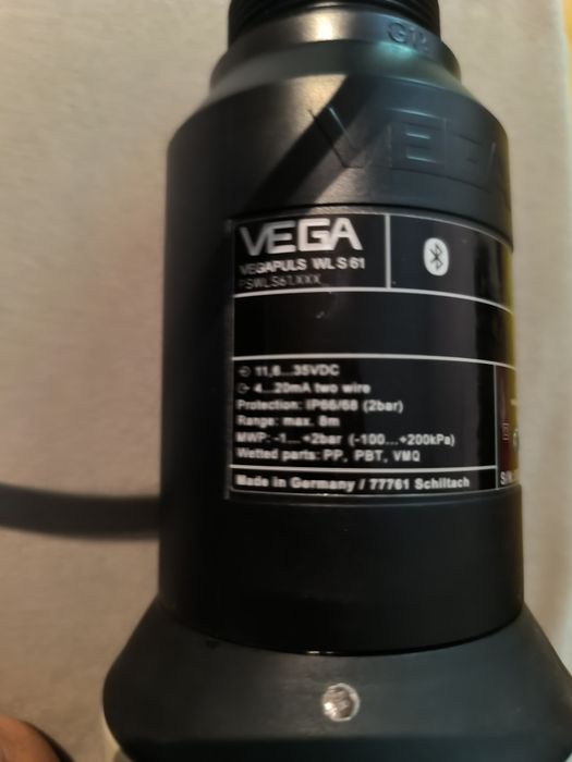 Senzor nivel radar VEGA VEGAPULS WL S61 Bluetooth IP68 (industrial)