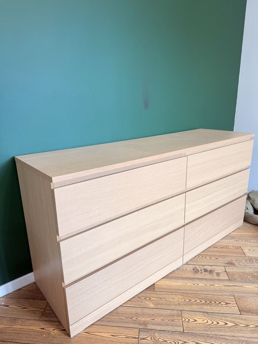 Шкаф IKEA MALM, светлый дуб