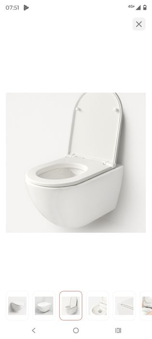 Crapper&Co унитаз Q-The Classic Long 7003, санфарфор