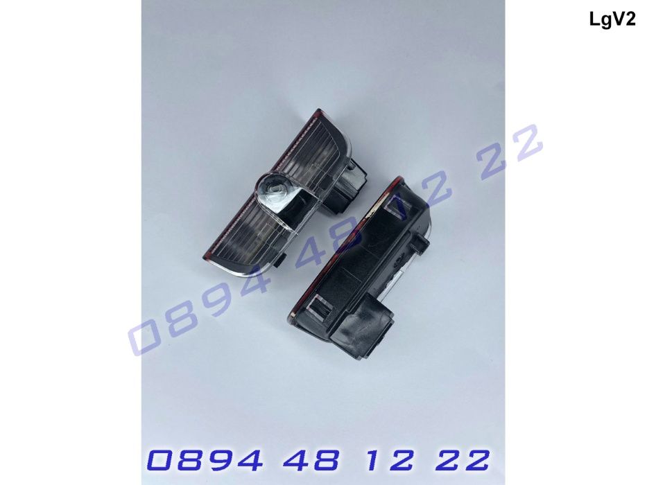 LED ЛЕД Светещо Лого Проектор Врата Автомобил Кола Проектори VW Golf