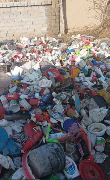 Plastmassa metallom plastik flesh oq qagʻoz karton joyidan olib ketami