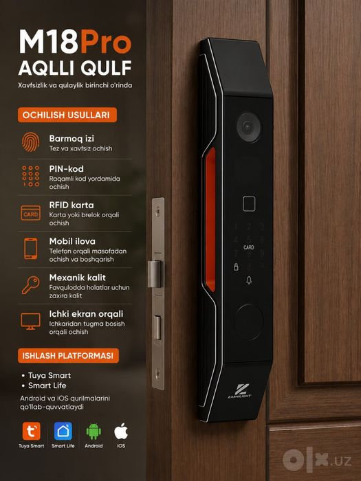 Aqlli qulf M19pro