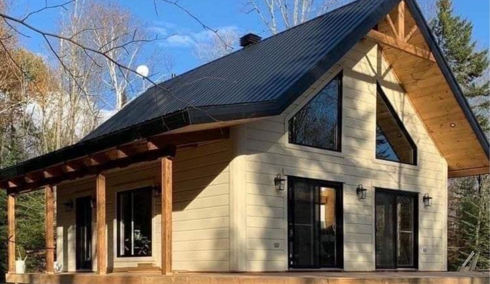 Vindem si realizam case pe structura metalica la cheie