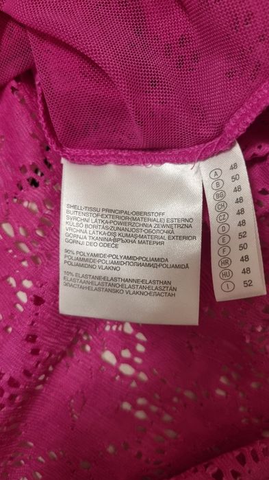 Bluza dantela Canda ciclam xl